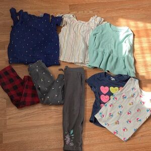 Toddler Girls Kids Clothing Bundle Sz 3T